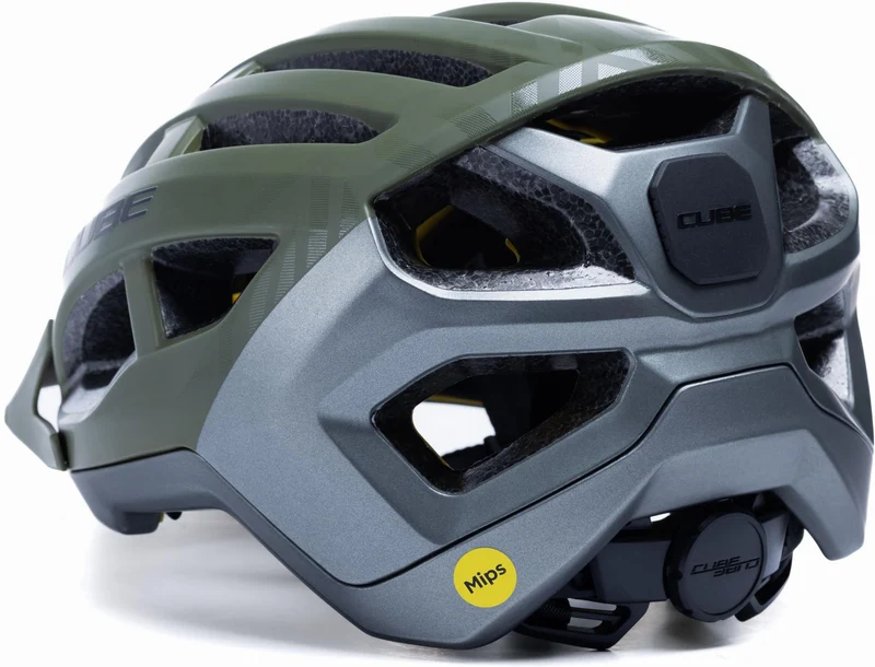 Cube Offpath Mips MTB-Helm green
