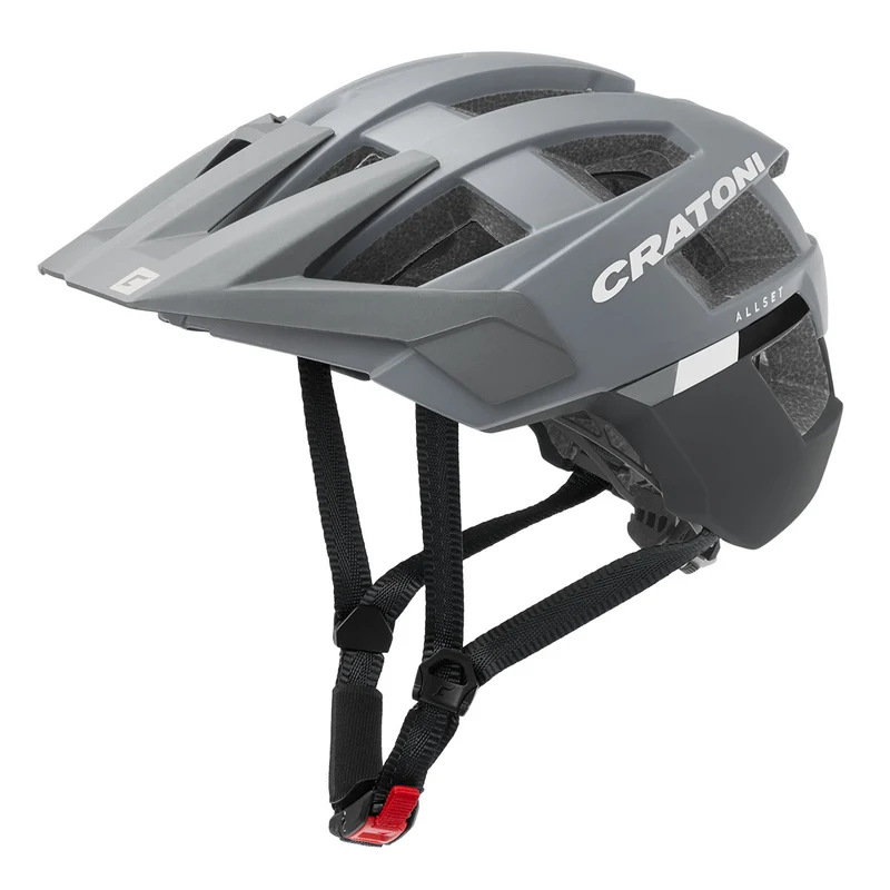 Cratoni AllSet MTB-Helm grey matt