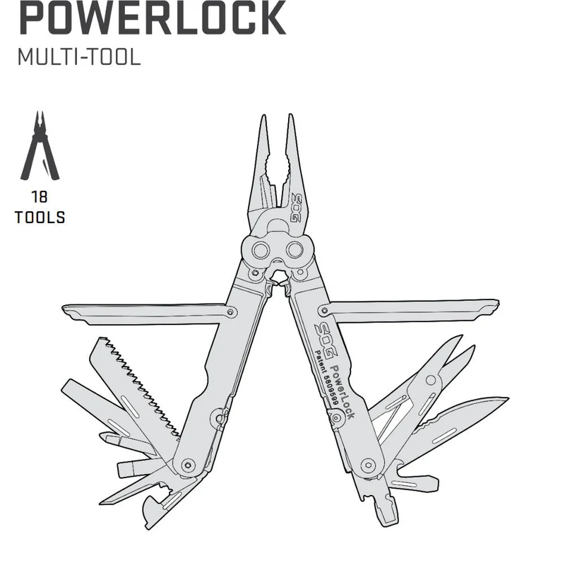 SOG Knives - Messerscheide EOD Multi-Tool mit Nylonscheide