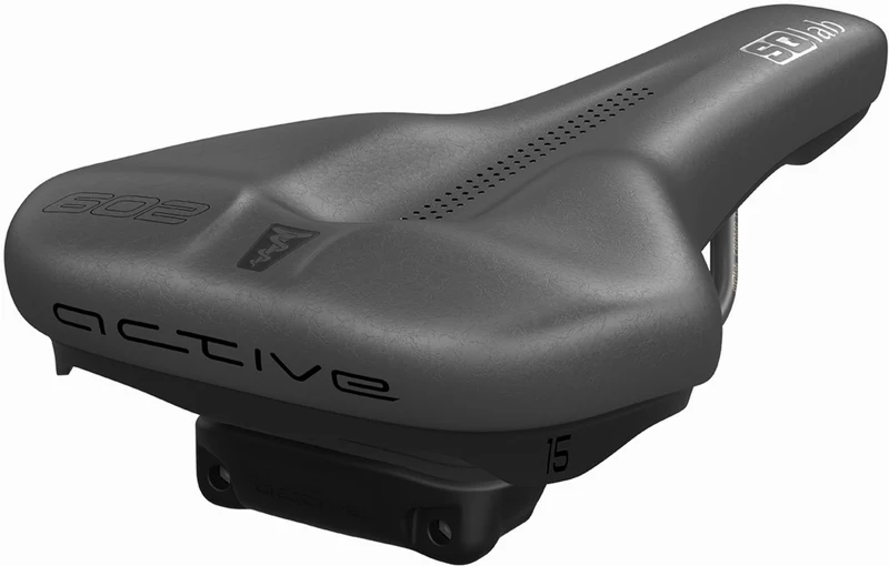 SQlab 602 Ergolux active 2.1 Sattel schwarz