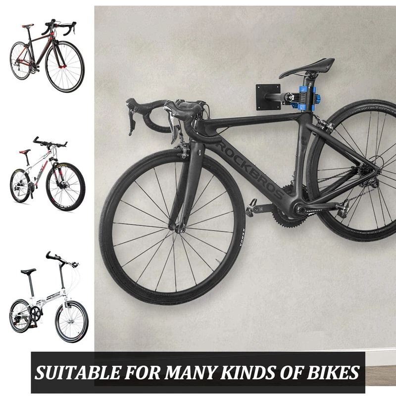 ROCKBROS Einstellbar Wandhalterung Fahrradständer Max. Belastung 25KG