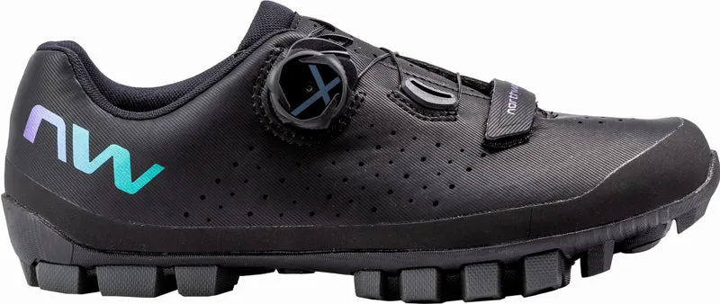 B-Ware - Northwave Hammer Plus Woman MTB-Schuhe black/iridescent (Gebrauchtware)