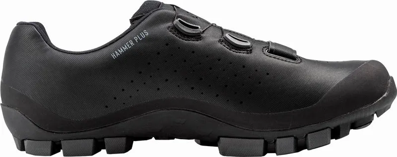 Northwave Hammer Plus Wide MTB-Schuhe black/dark grey