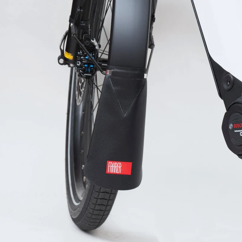 Fahrer Spritzschutz E-Bike, Spritzlappen, Latz für Schutzbleche