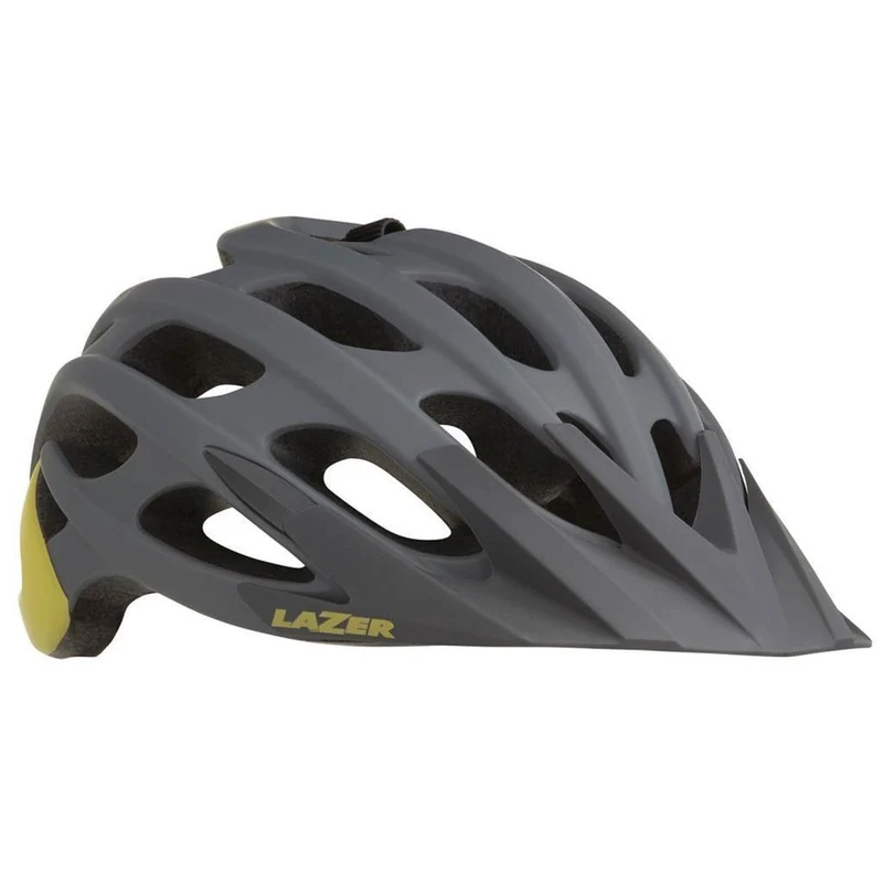 Lazer Magma+ Matt Grey Yellow