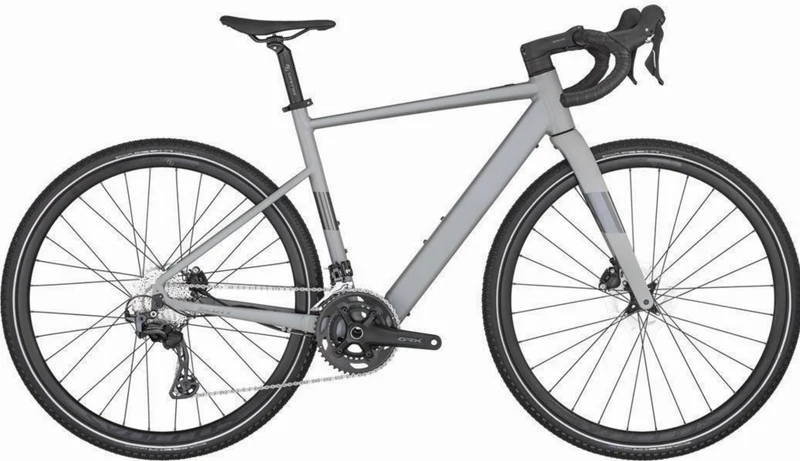 Scott Speedster Gravel eRIDE 40 250 Wh E-Bike Diamant 28" shark grey