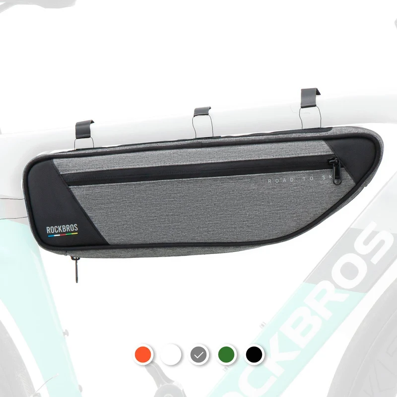 ROAD TO SKY Reflektierende Wasserdichte Fahrrad 2L Dreieckstasche