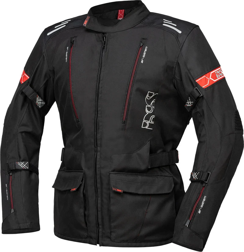 Tour Jacke Lorin-ST schwarz-rot