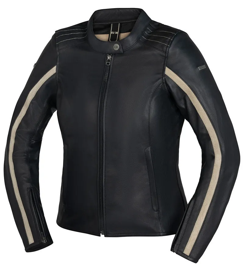 Classic LD Damen Jacke Stripe schwarz