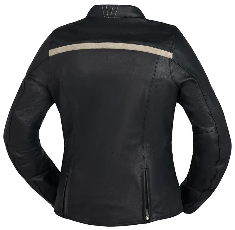 Classic LD Damen Jacke Stripe schwarz