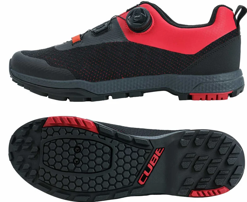 Cube Schuhe ATX OX Pro black´n´red