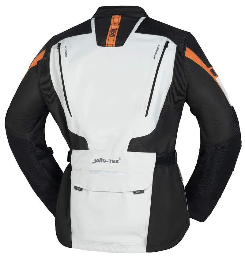 Tour Jacke Lennik-ST schwarz-hell grau-braun