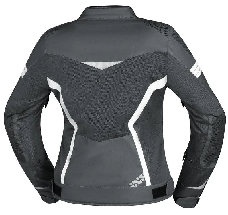 Sport Damen Jacke Trigonis-Air dunkelgrau-grau-weiss