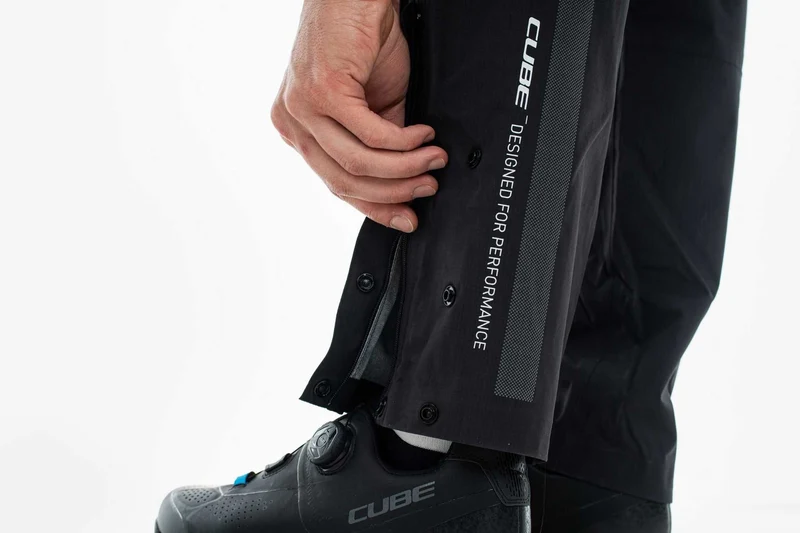 Cube Blackline Regenhose Lang black
