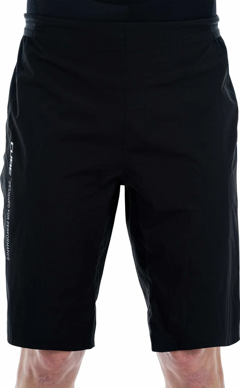 Cube Blackline Regenhose Kurz black