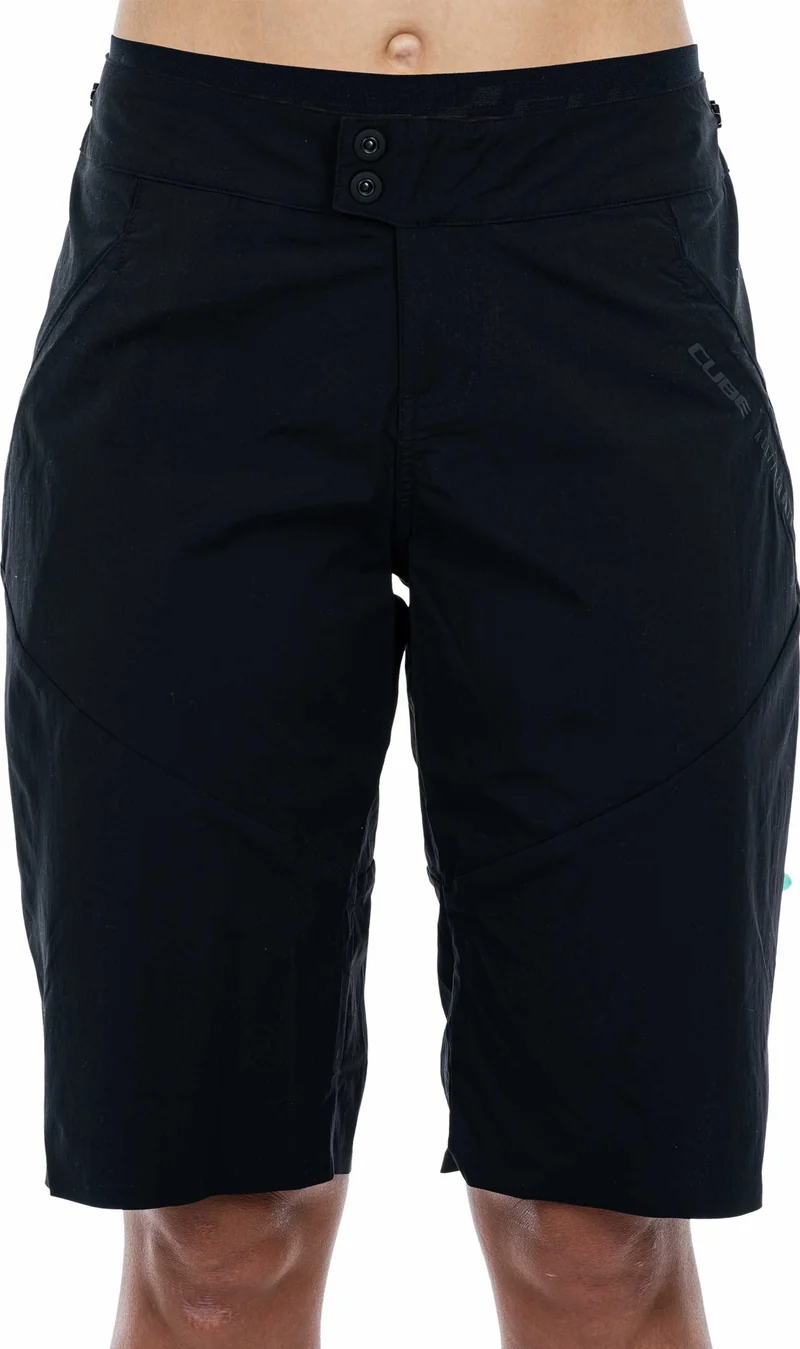 Cube ATX WS Baggy Shorts inkl. Innenhose black