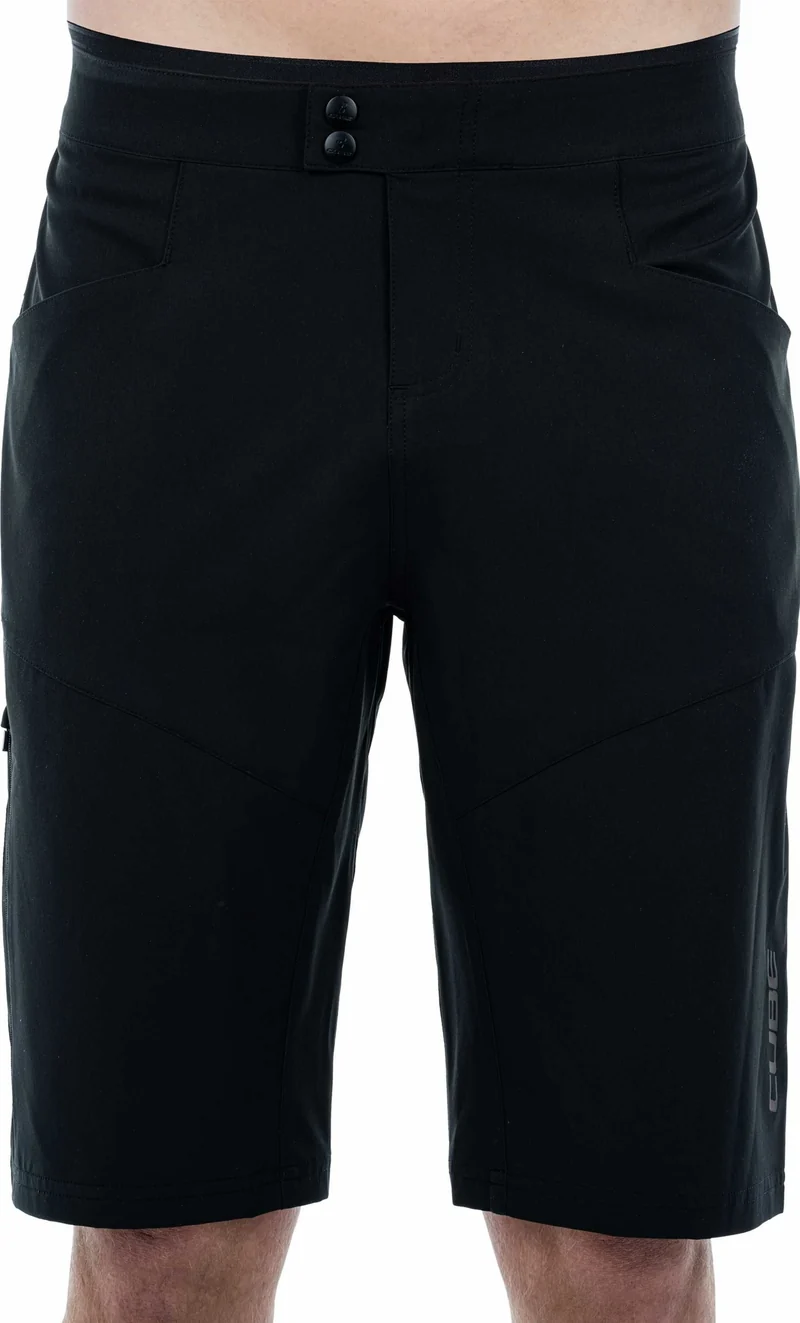 Cube ATX Baggy Shorts Cmpt Inkl. Innenhose black