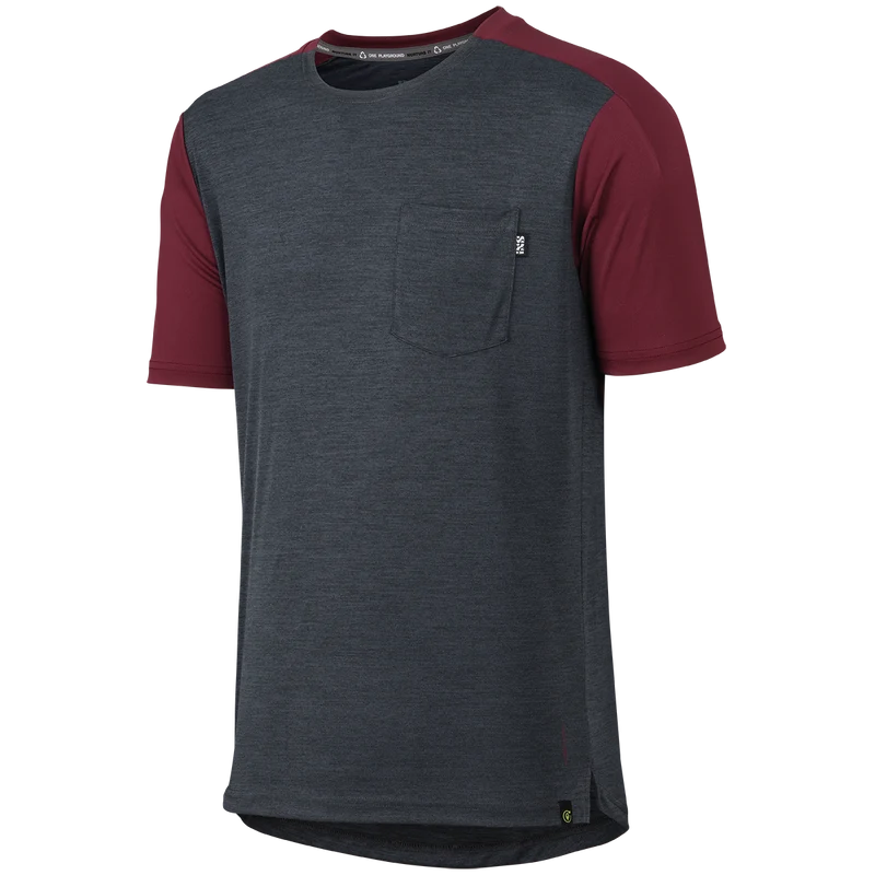 Flow X Kids Jersey schwarz-solid raisin