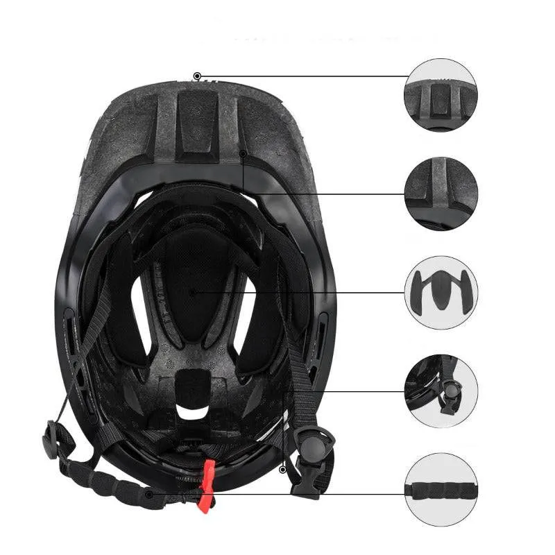 ROCKBROS Kinderhelm Integralhelm mit Abnehmbare Kinnschutz für Jungen/Mädchen