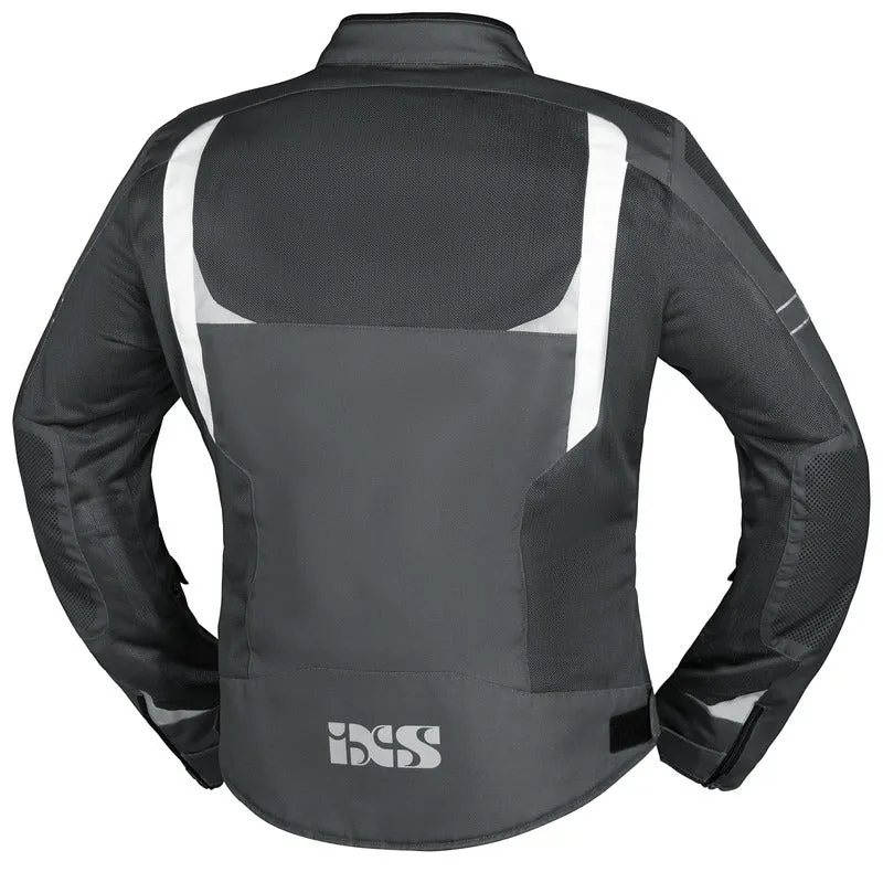 Sport Jacke Trigonis-Air dunkelgrau-grau-weiss