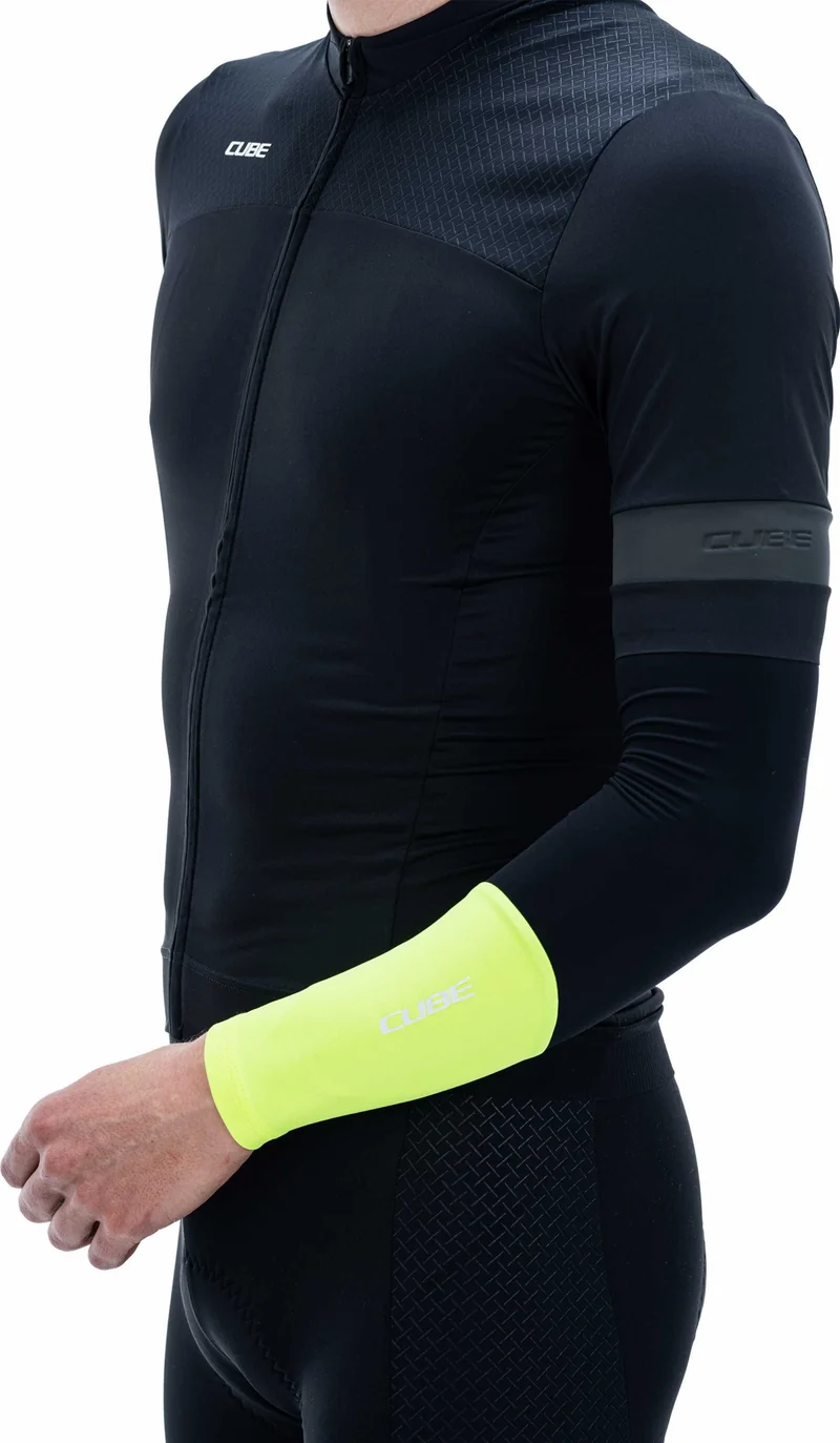 Cube Armlinge Safety neon yellow