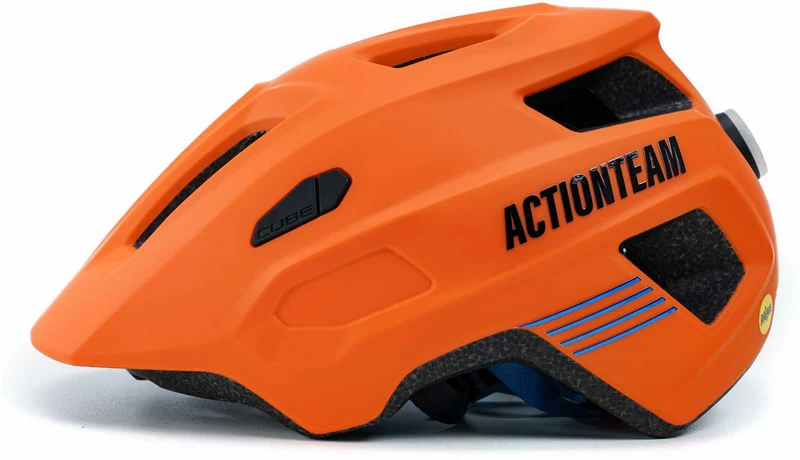 Cube Linok X Actionteam Mips Helm matt orange´n´blue