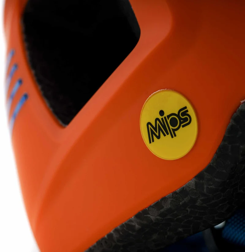 Cube Linok X Actionteam Mips Helm matt orange´n´blue