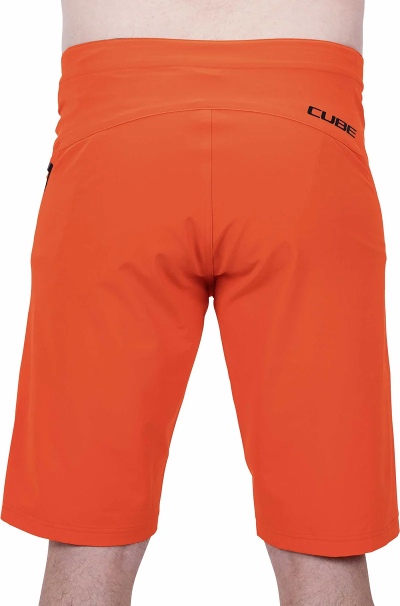 Cube Edge Lightweight Baggy Shorts orange