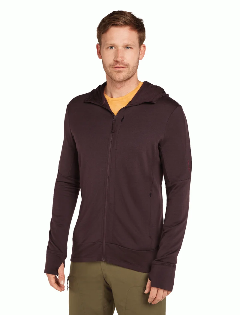 Men Merino 260 Quantum LS Zip Hoodie