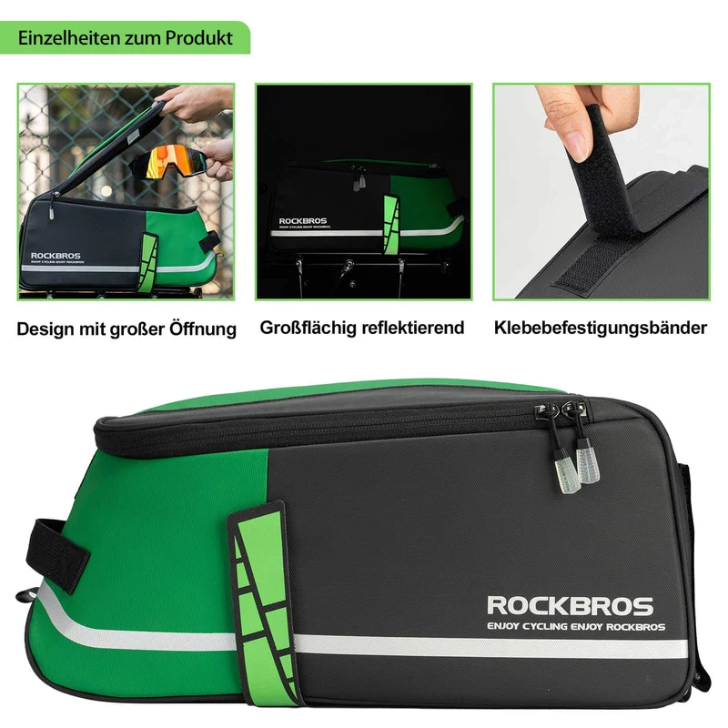 ROCKBROS Wasserdichte Gepäckträgertasche Für Fahrrad