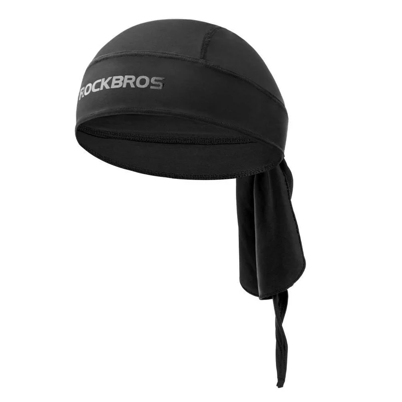 ROCKBROS Schnelltrocknend Kopftuch für Damen und Herren Schwarz/Blau