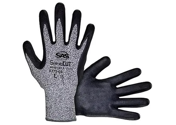 HPPE Strickhandschuhe mit PU-Innenhand