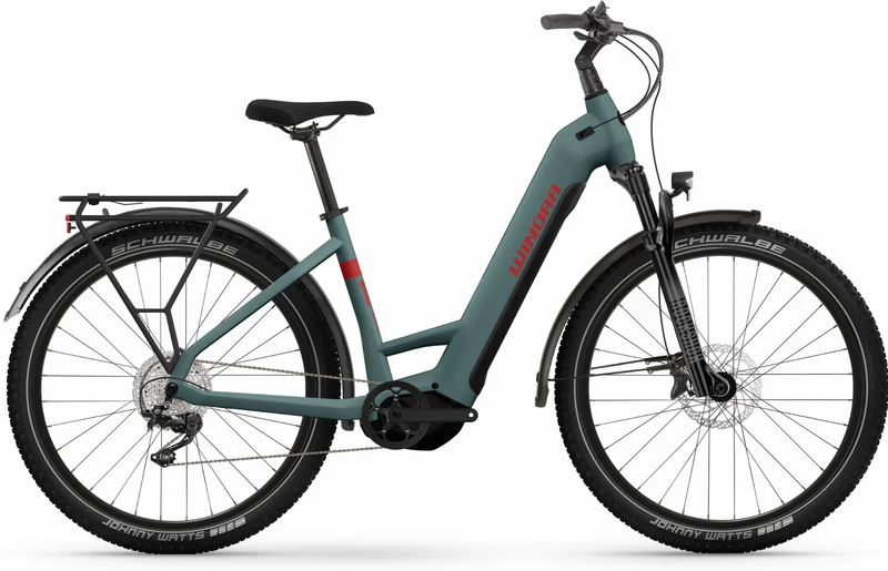 Winora Yucatan X12 720 Wh E-Bike Wave 27,5" metallic stone blue matte