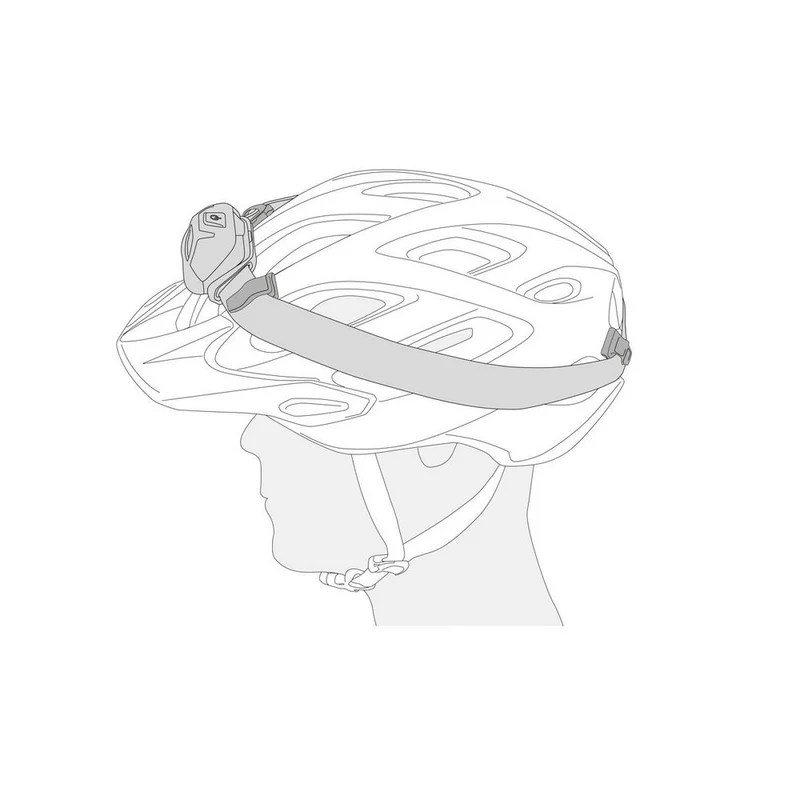 Petzl - Uni Adapt Stirnlampenhalterung für Helm 4er Pack