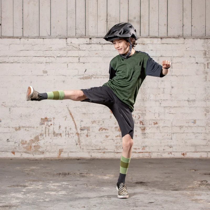 Flow XTG Kids Shorts schwarz