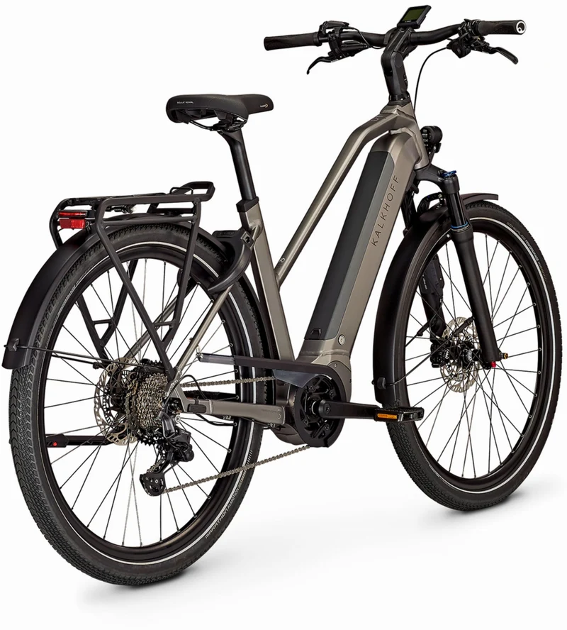 Kalkhoff Endeavour 5.B Advance+ ABS 625 Wh E-Bike Trapez 28" jetgrey matt