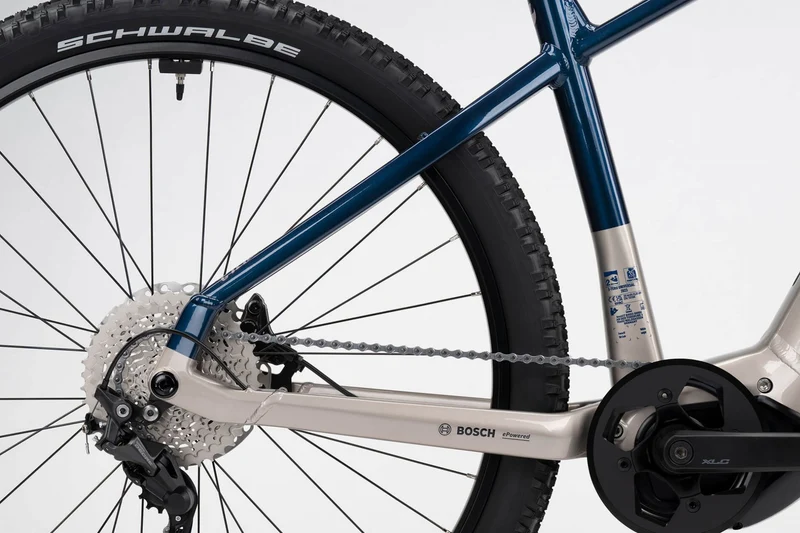 Ghost E-Teru Universal 625 Wh E-Bike Hardtail Diamant pearl warm grey/pearl dark blue - glossy