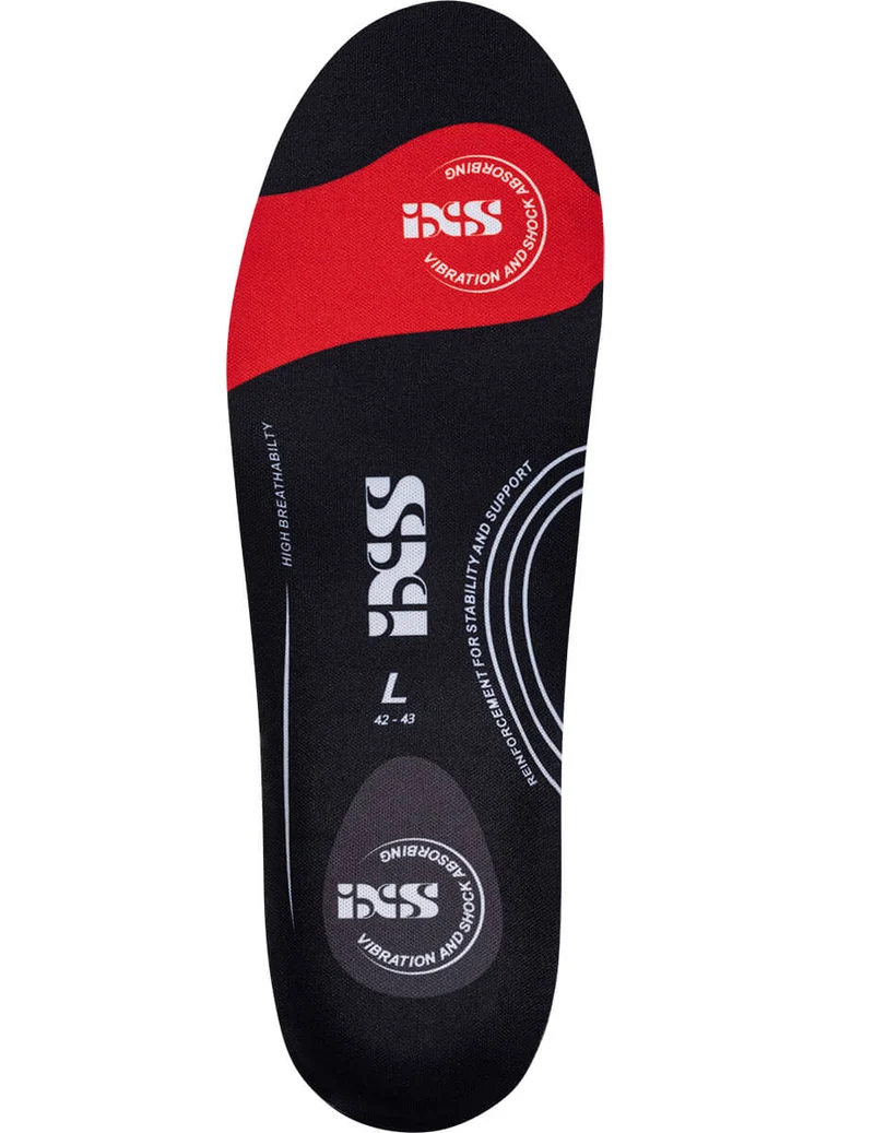 Comfort Innensohle Moto schwarz