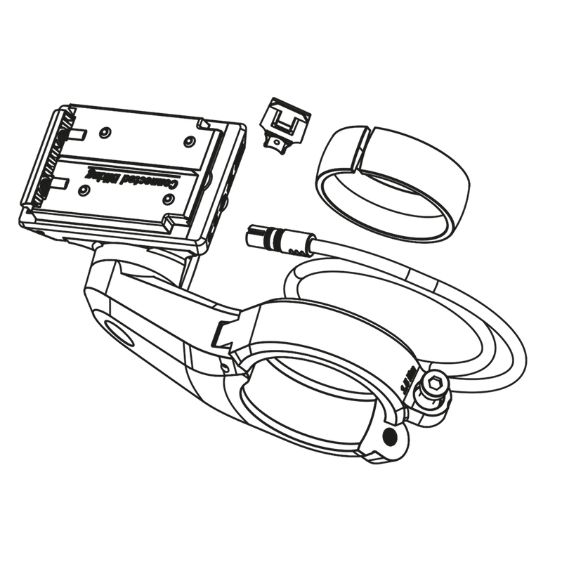 Bosch Nachrüst-Kit 1-Arm-Halter (BDSYYYY) für smartes System, Kiox, Smartphonegrip