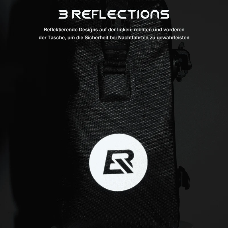 ROCKBROS Wasserdichte Gepäckträgertasche 12-16L