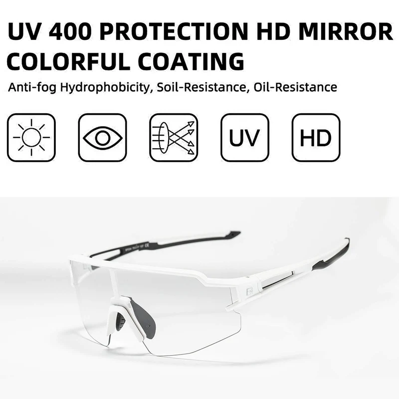 Unisex Fahrrad-Sonnenbrille mit Starkem UV-Schutz