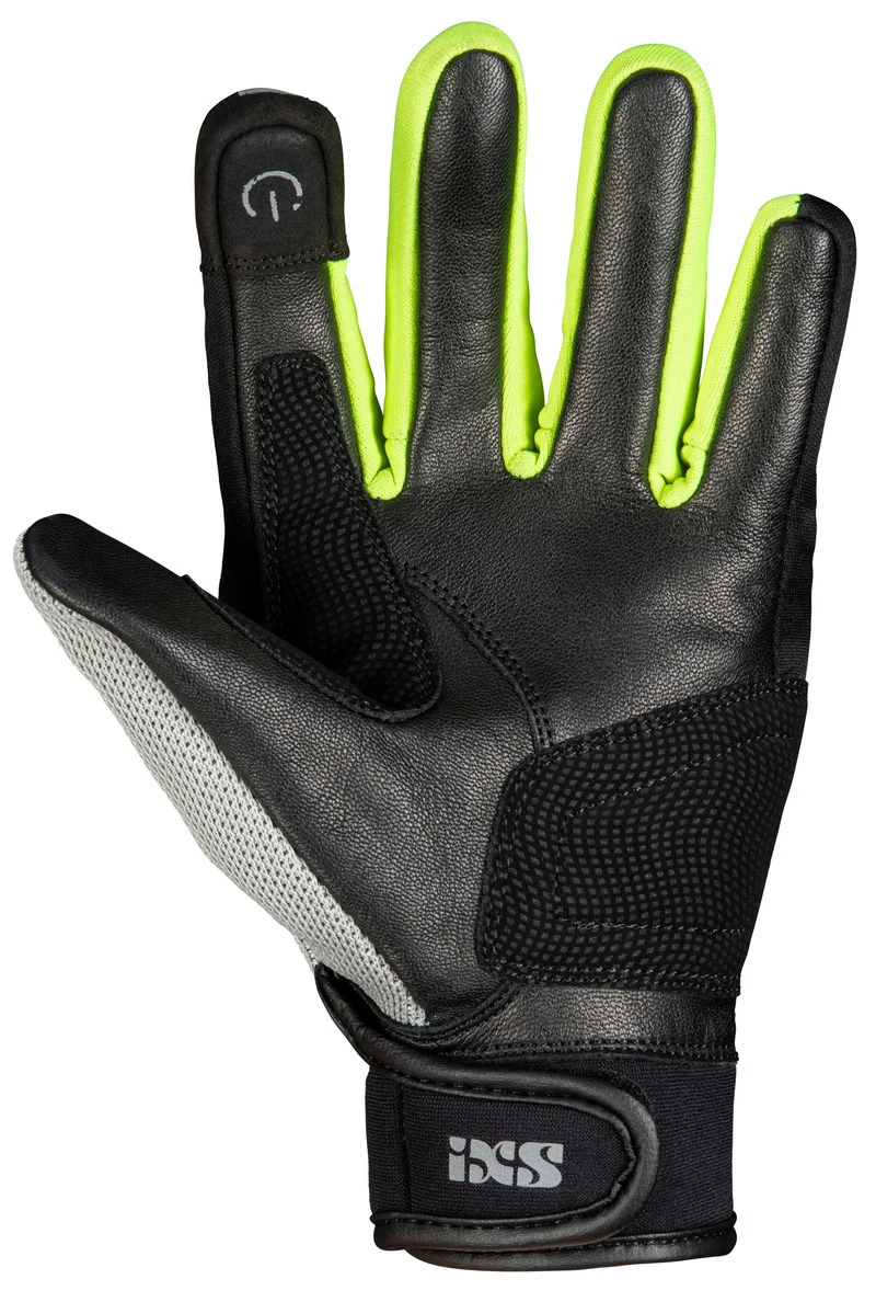 Classic Damen Handschuh Evo-Air schwarz-hell grau-neon gelb