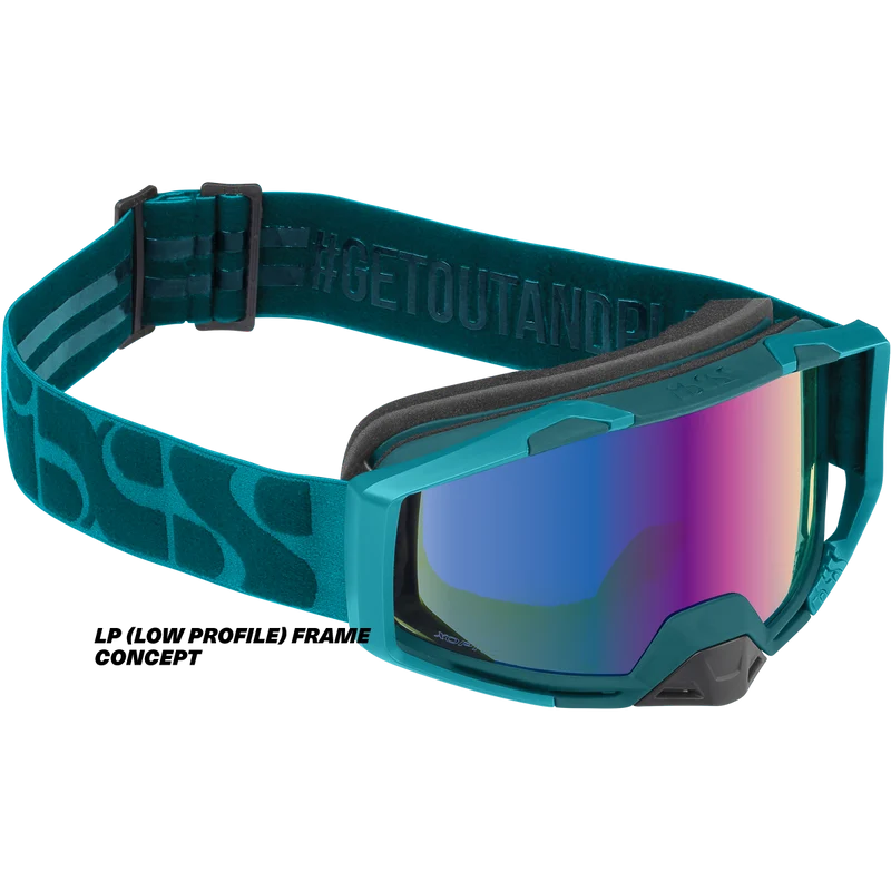 Goggle Trigger everglade / mirror cobalt LP (Low Profile)