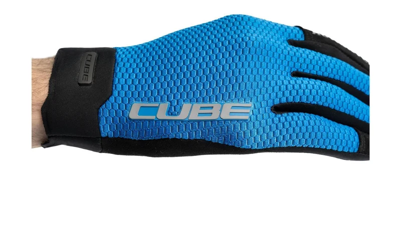 Cube Gravity X Actionteam Handschuhe lang blue