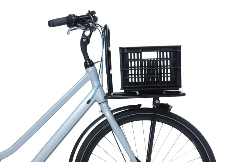 Basil Crate Fahrradkasten schwarz