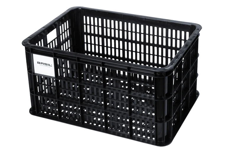 Basil Crate Fahrradkasten schwarz