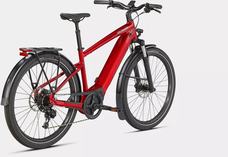 Specialized Turbo Vado 4.0 710 Wh E-Bike Diamant 27,5" red tint/silver reflective
