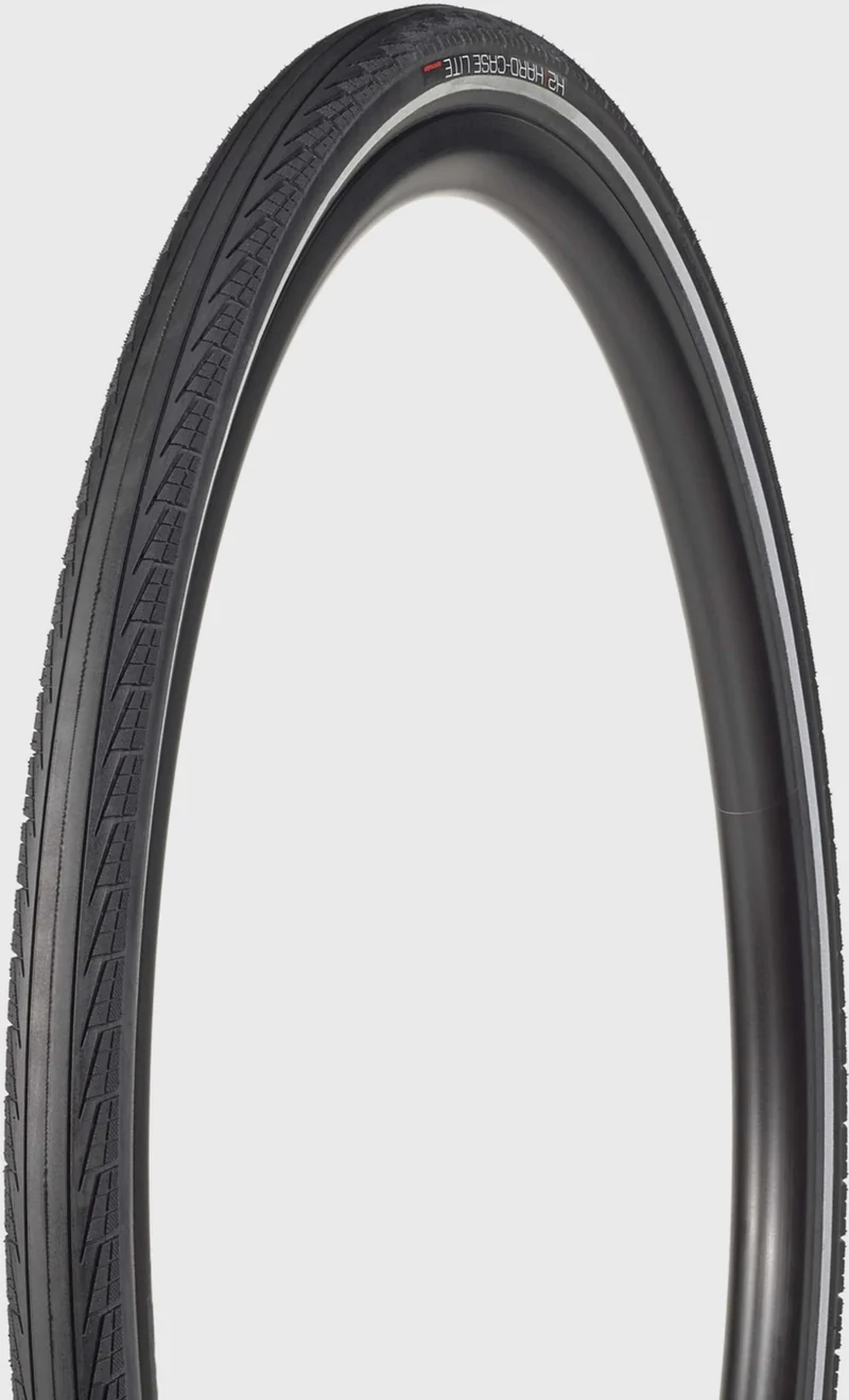 Bontrager H2 Hard-Case Lite Drahtreifen 28" black/reflective