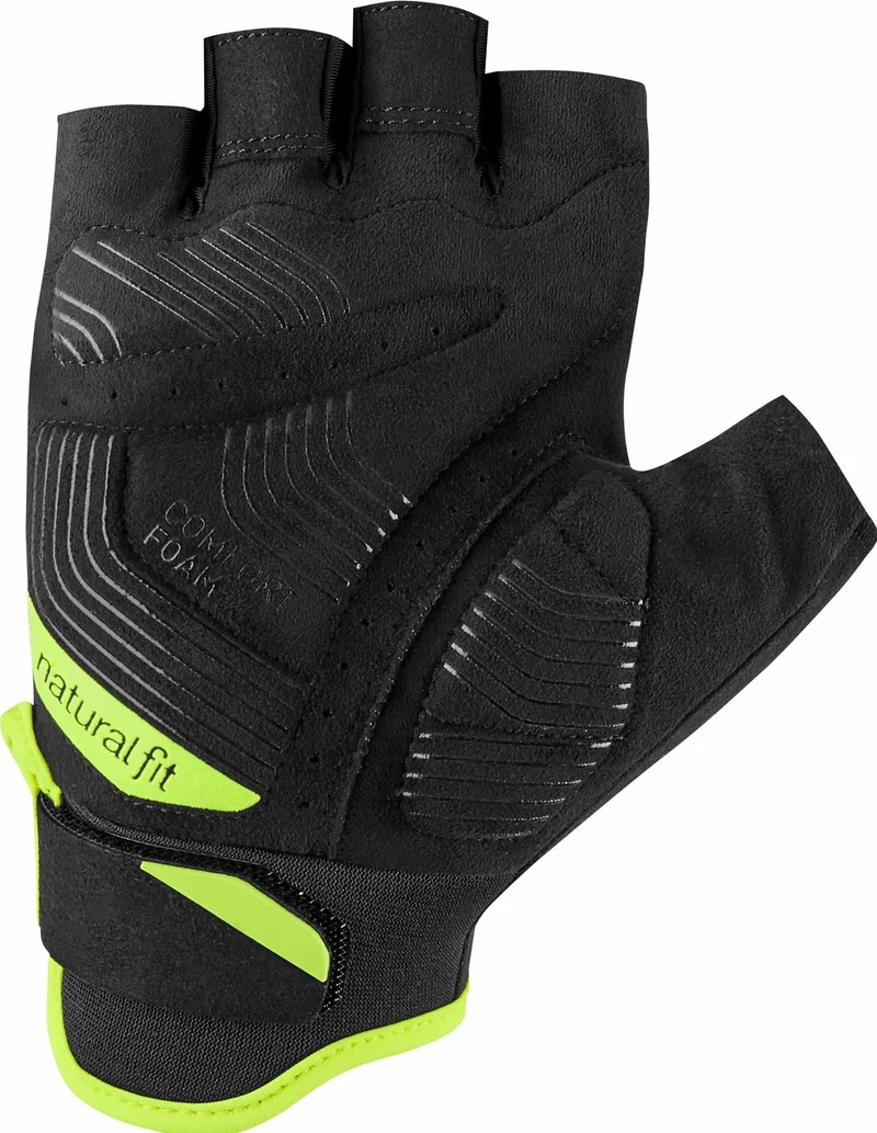 Cube X NF Handschuhe kurz grey´n´yellow