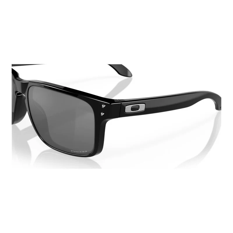 OAKLEY - Holbrook Sonnenbrille Schwarz glänzend, Prizm-Gläser